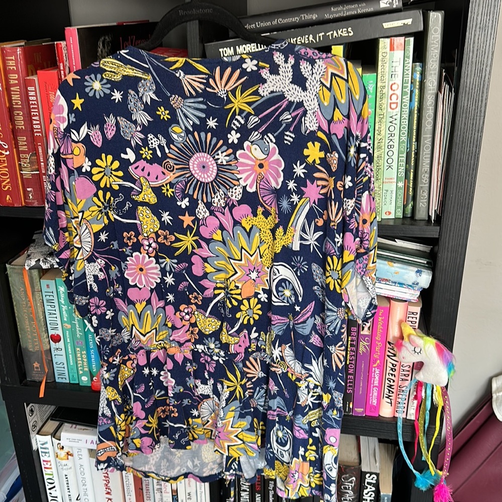 Modcloth Psychedelic Blouse - image 8